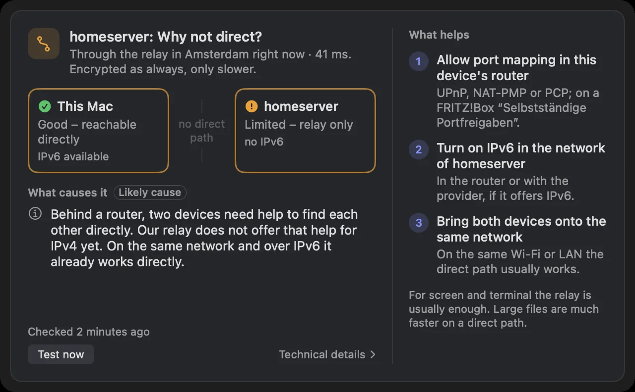 “Why not direct?”: both ends, the likely cause and what helps