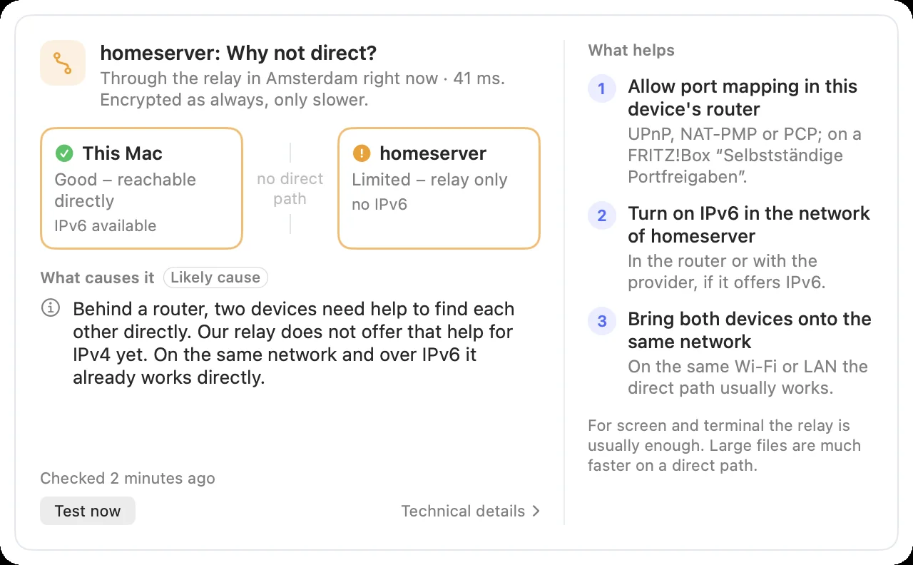 “Why not direct?”: both ends, the likely cause and what helps